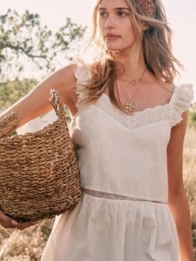 Sezane robe alienor dress size 38 (fits like an 8)